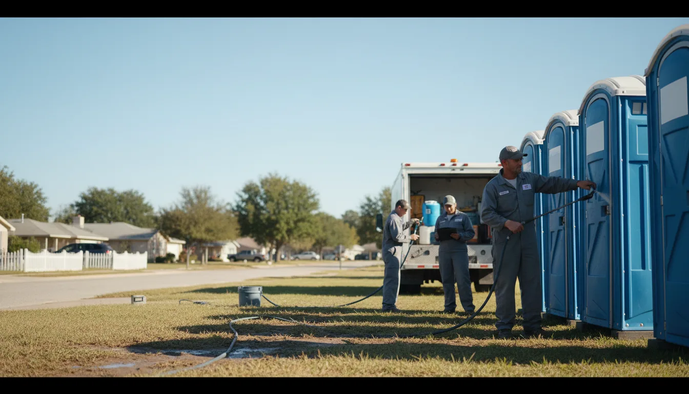 Long-Term Portable Toilet Rental in Oakland City, IN near me